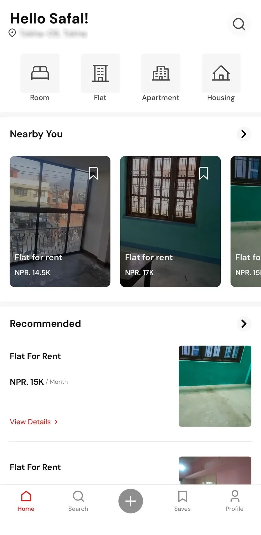 RentsNepal app, 1 of 4