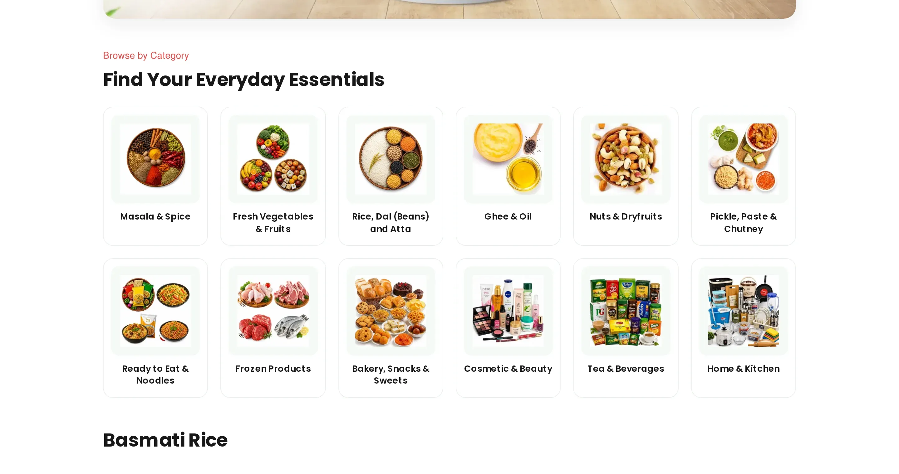 Friday Super Market website, 2 of 4