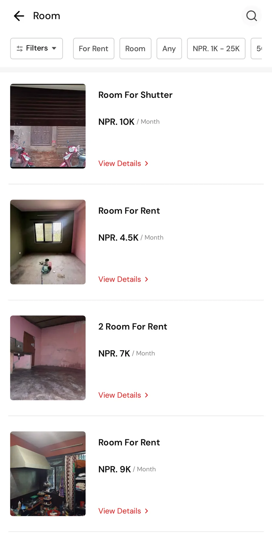 RentsNepal, screenshot 2 of 4