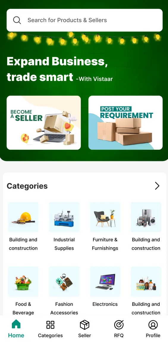 Vistaar Trade App, screenshot 1 of 4