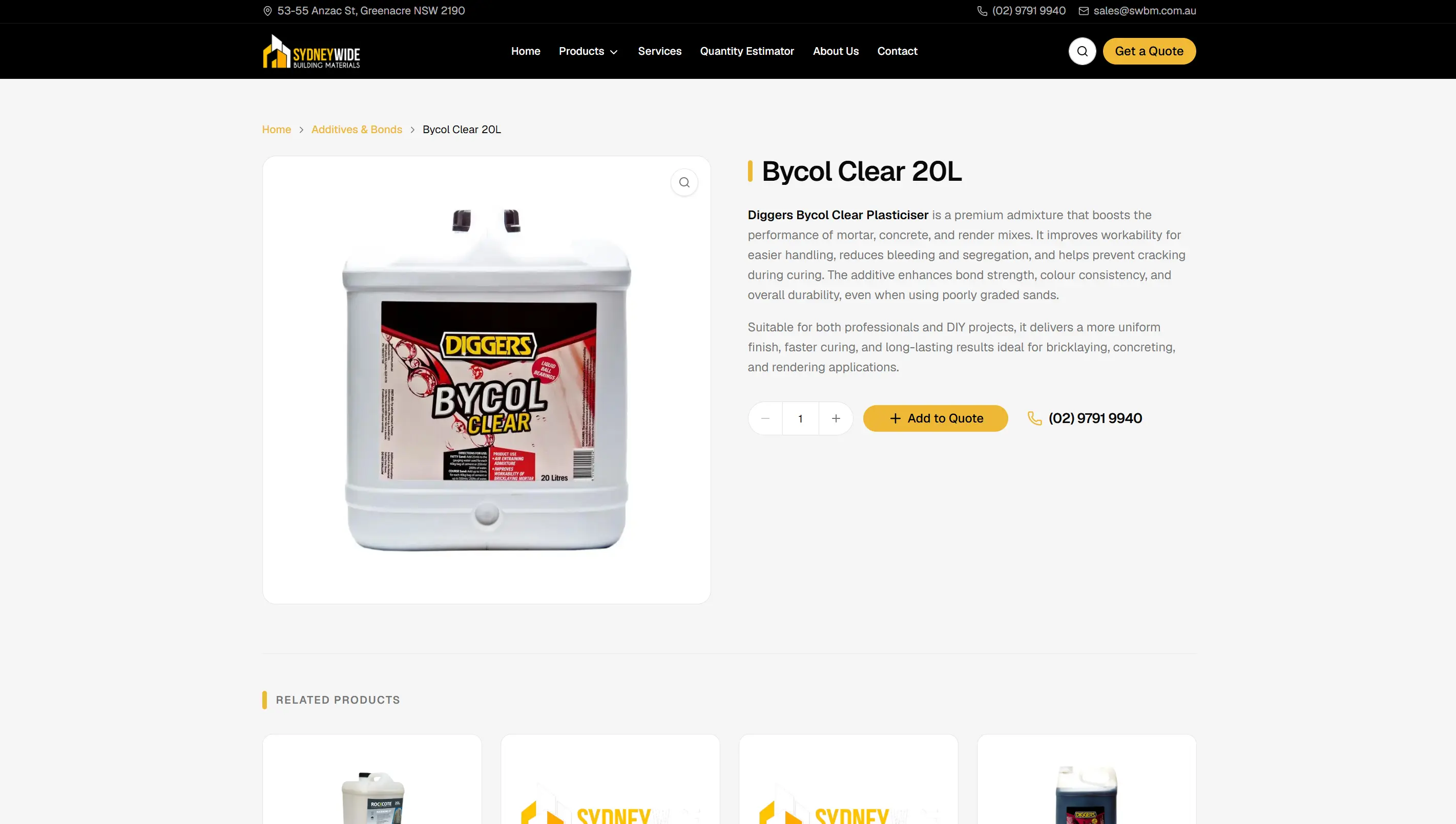 Sydney Wide Building Materials, screenshot 3 of 4